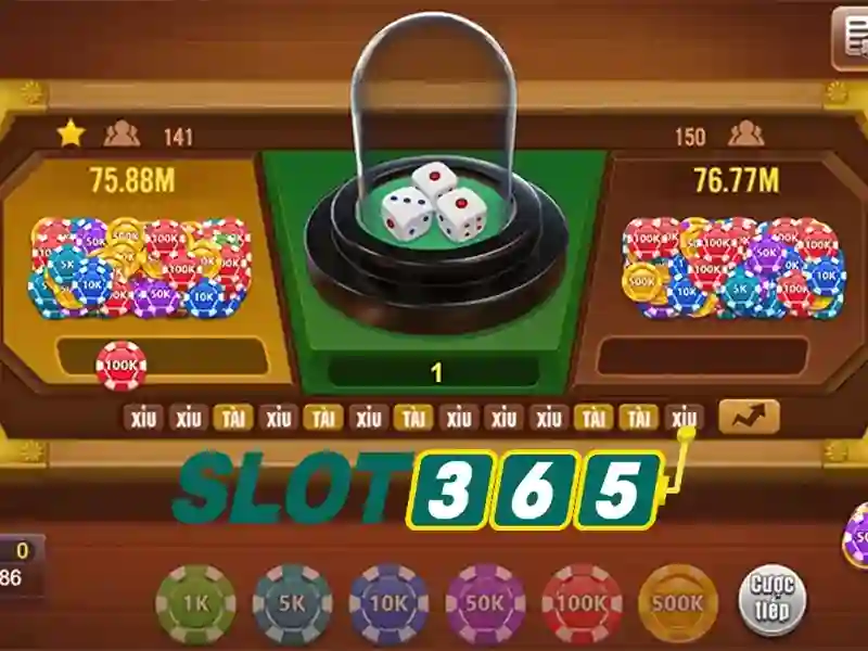 Giao diện trang chủ Slot365 với thiết kế hiện đại và bắt mắt